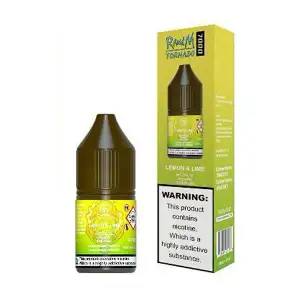 Lemon & Lime Nic Salt E-Liquid R and M Tornado Salts By Fumot 10ml